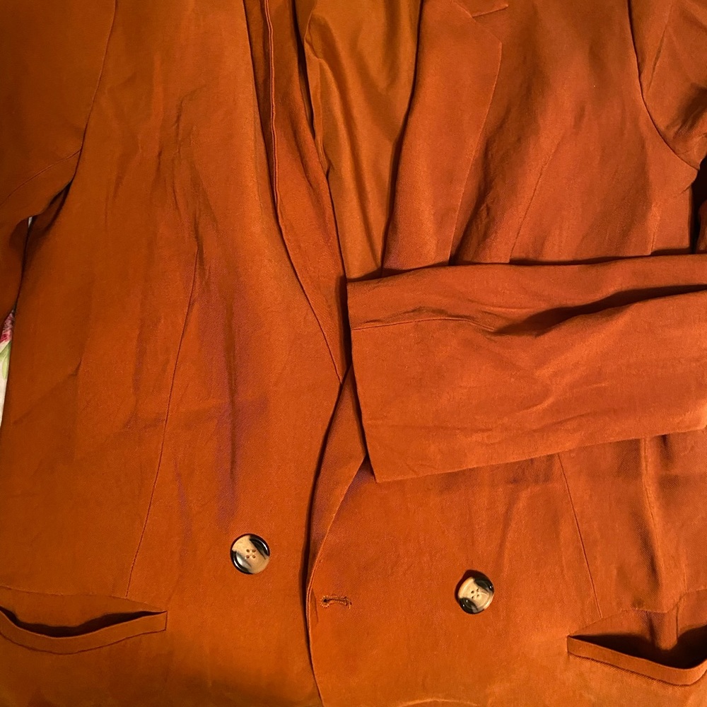 H&M Burnt Orange Blazer